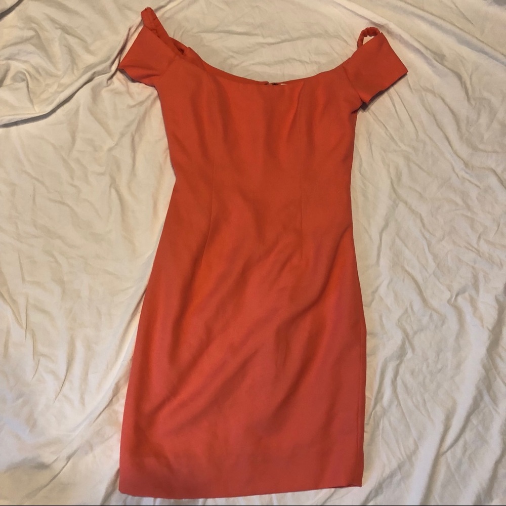 Vera Wang Peachy Pink Dress. Size 6.